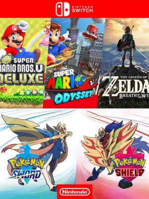 SUPER PACK SPECIAL 5 JUEGOS EN 1 - NINTENDO SWITCH